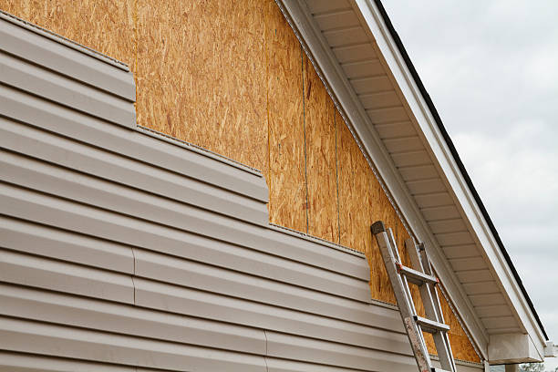 Professional Siding Contractor technician working in Tariffville, CT